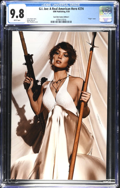 G.I. JOE #274 CGC 9.8 MIKE MAYHEW LADY JAYE FORMAL DRESS VIRGIN VARIANT