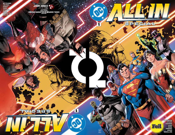 DC All In Special #1 Absolute Batman NYCC Ben Oliver Rafa Sandoval Glow in the Dark Natali Sanders First Print Nick Dragotta Scott Snyder Joker Jock Catwoman Harley Quinn Foil Variant DC Comics Marvel Comics Spider-man X-Men Batman Joker East Side Comics Virgin Exclusive