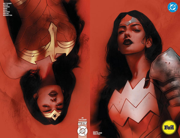 DC All In Special #1 Absolute Batman NYCC Ben Oliver Rafa Sandoval Glow in the Dark Natali Sanders Two Face Penguin First Print Ben Oliver Scarecrow Nick Dragotta Scott Snyder Joker Jock Catwoman Harley Quinn Foil Variant DC Comics Marvel Comics Spider-man X-Men Batman Joker East Side Comics Virgin Exclusive