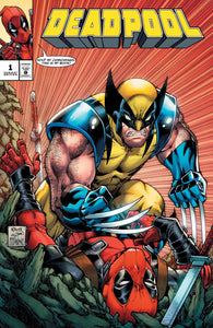 Deadpool 1 Todd Nauck Wolverine Virgin Variant DC Comics Marvel Comics Spider-man X-Men Batman Joker East Side Comics Virgin Exclusive