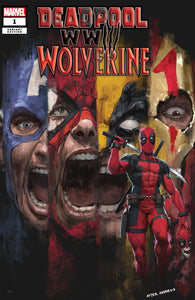 Deadpool & Wolverine WWIII 1 Alan Quah Skan Srisuwan Virgin Variant DC Comics Marvel Comics Spider-man X-Men Batman Joker East Side Comics Virgin Exclusive