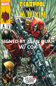 Deadpool & Wolverine WWIII 1 Alan Quah Skan Srisuwan Virgin Variant DC Comics Marvel Comics Spider-man X-Men Batman Joker East Side Comics Virgin Exclusive