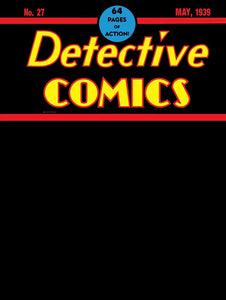 DETECTIVE COMICS #27 BLACK BLANK NYCC 2024 EXCL VARIANT