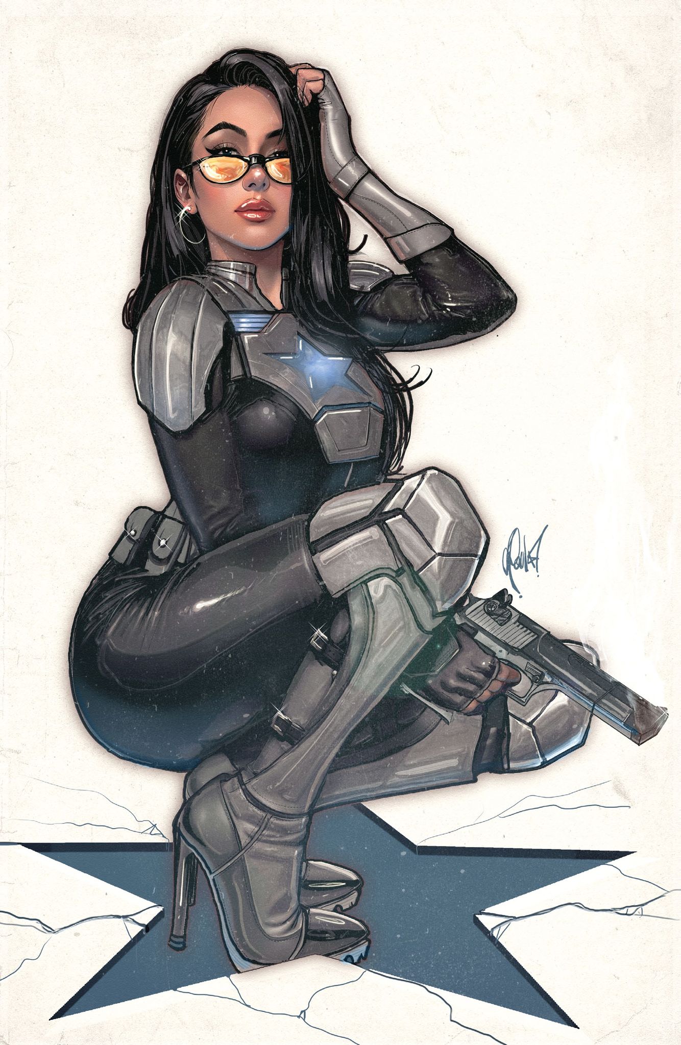 G.I. JOE #1 LEIRIX LI & CEDRIC POULAT BARONESS CHAMELEON VIRGIN