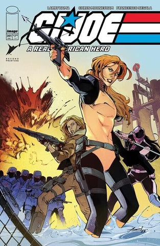 G.I. JOE A REAL AMERICAN HERO #301 SCARLETT 2nd PRINT VARIANT