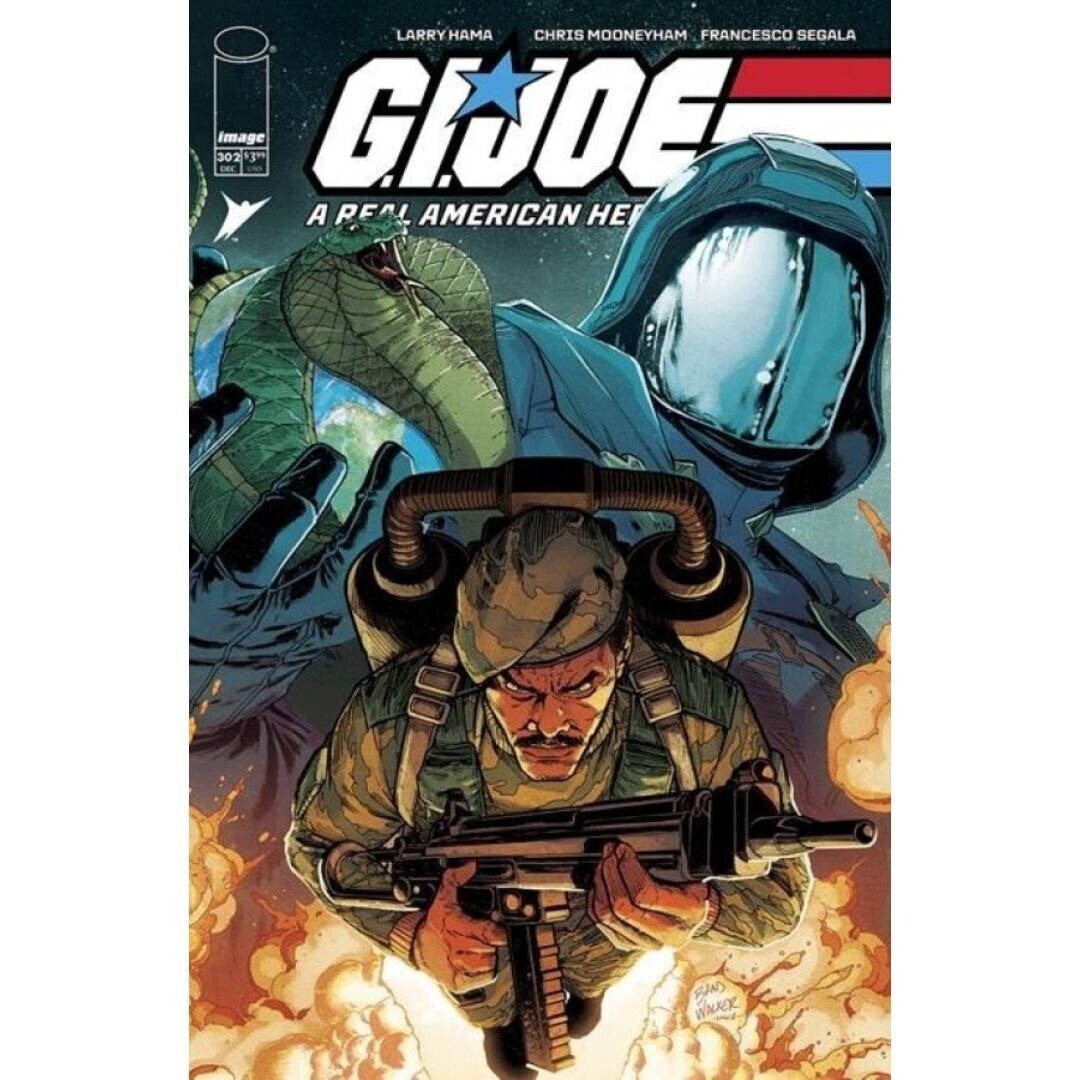 G.I. JOE A REAL AMERICAN HERO #302 WALKER 1:10 RI INCENTIVE VARIANT