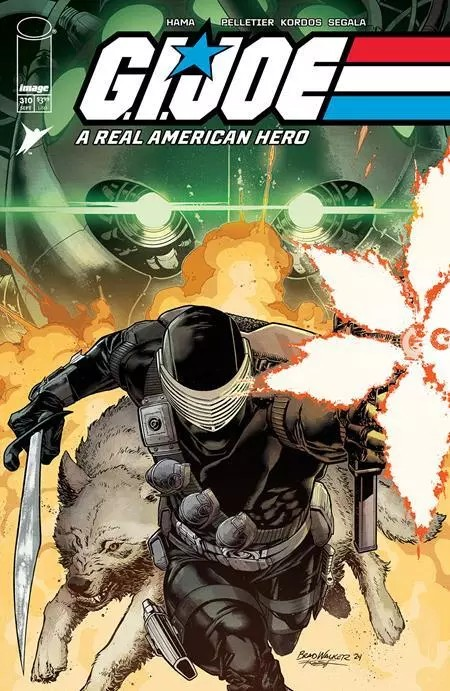 G.I. JOE A REAL AMERICAN HERO #310 WALKER 1:10 RI INCENTIVE SNAKE-EYES VARIANT