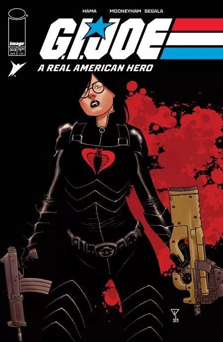 G.I. JOE A REAL AMERICAN HERO #313 PORTELA 1:10 RI INCENTIVE BARONESS VARIANT