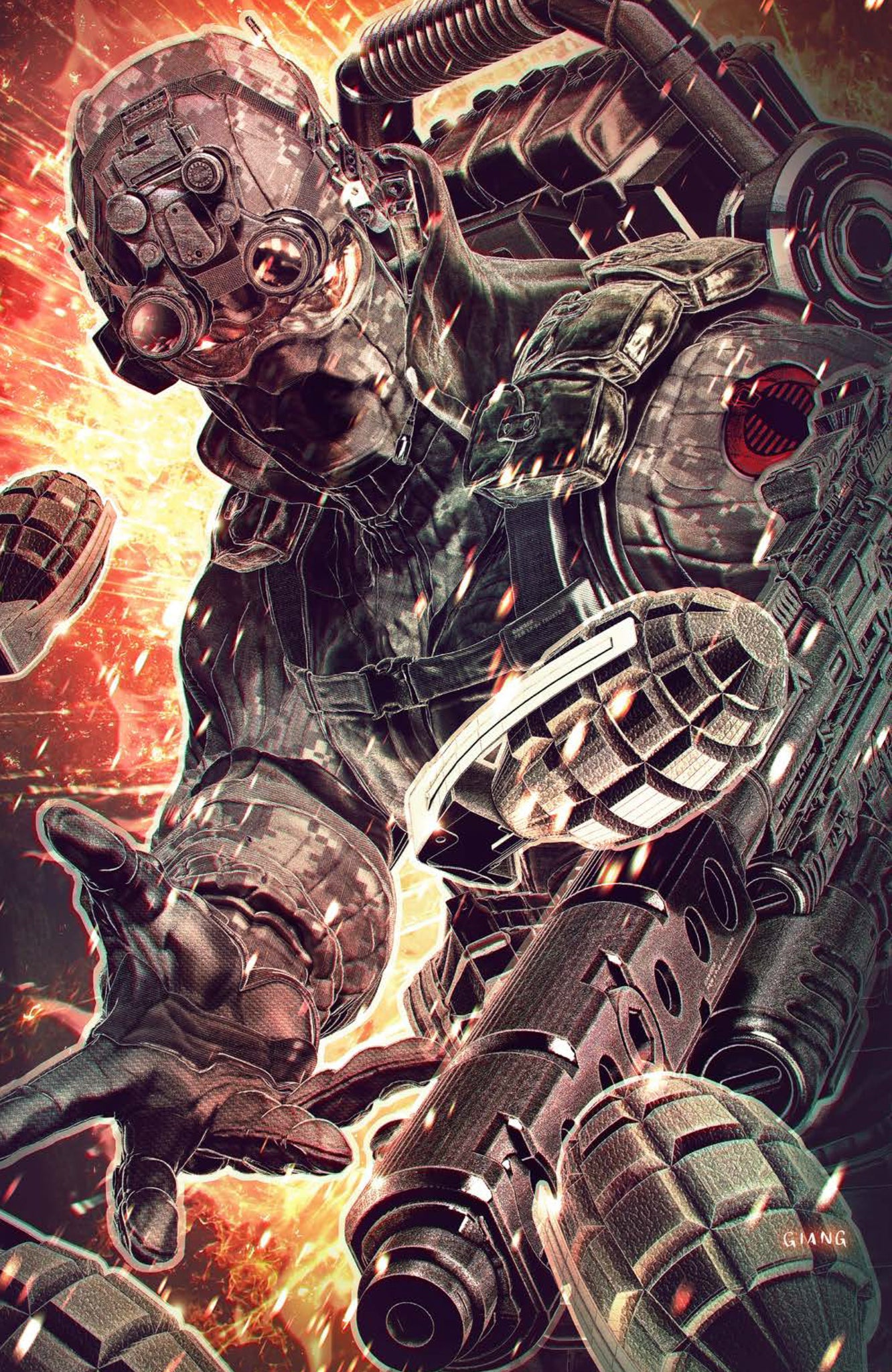 G.I. Joe ARAH 320 NYCC John Giang Firefly Storm Shadow Snake-Eyes Baroness G.I. Joe Transformers Energon Universe Harley Quinn Spider-man  Venom Virgin Variant DC Comics Marvel Comics X-Men Batman East Side Comics Virgin Exclusive cgc signed ss comics