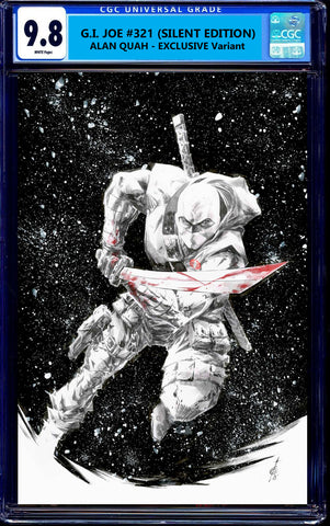 G.I. Joe ARAH 321 Alan Quah Silent Edition John Giang Firefly Storm Shadow Snake-Eyes Baroness G.I. Joe Transformers Energon Universe Harley Quinn Spider-man  Venom Virgin Variant DC Comics Marvel Comics X-Men Batman East Side Comics Virgin Exclusive cgc signed ss comics