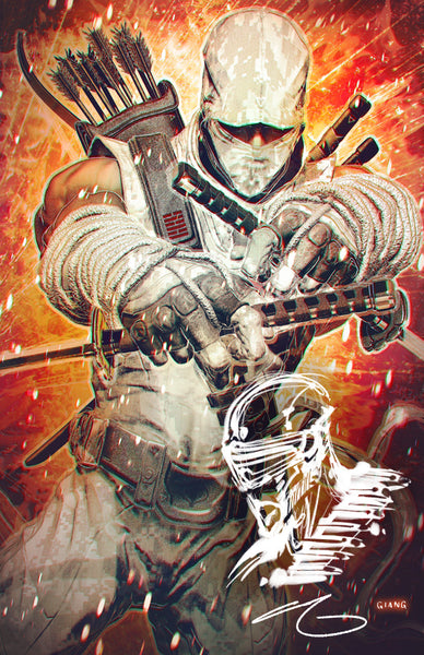 G.I. Joe ARAH 325 John Giang Megacon Exclusive Storm Shadow Snake-Eyes Baroness G.I. Joe Transformers Energon Universe Harley Quinn Spider-man  Venom Virgin Variant DC Comics Marvel Comics X-Men Batman East Side Comics Virgin Exclusive cgc signed ss comics