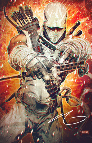 G.I. Joe ARAH 325 John Giang Megacon Exclusive Storm Shadow Snake-Eyes Baroness G.I. Joe Transformers Energon Universe Harley Quinn Spider-man  Venom Virgin Variant DC Comics Marvel Comics X-Men Batman East Side Comics Virgin Exclusive cgc signed ss comics