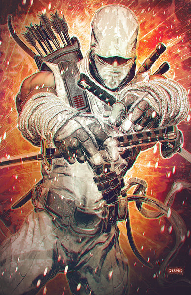 G.I. Joe ARAH 325 John Giang Megacon Exclusive Storm Shadow Snake-Eyes Baroness G.I. Joe Transformers Energon Universe Harley Quinn Spider-man  Venom Virgin Variant DC Comics Marvel Comics X-Men Batman East Side Comics Virgin Exclusive cgc signed ss comics