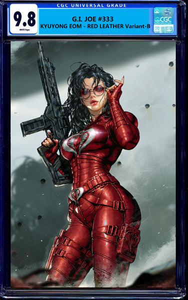 G.I. Joe ARAH 333 Scarlet Tomb Raider Inhyuk Lee Kyu Yong Eom Storm Shadow Snake-Eyes Baroness Transformers Energon Universe Harley Quinn Spider-man  Venom Virgin Variant DC Comics Marvel Comics X-Men Batman East Side Comics Virgin Exclusive cgc signed ss comics