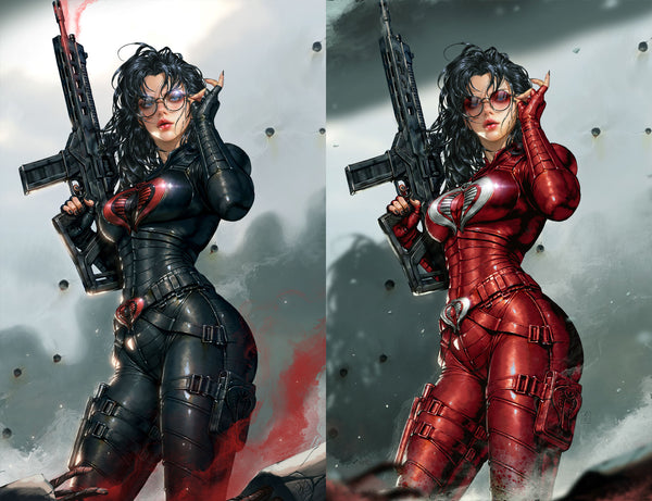 G.I. Joe ARAH 333 Scarlet Tomb Raider Inhyuk Lee Kyu Yong Eom Storm Shadow Snake-Eyes Baroness Transformers Energon Universe Harley Quinn Spider-man  Venom Virgin Variant DC Comics Marvel Comics X-Men Batman East Side Comics Virgin Exclusive cgc signed ss comics