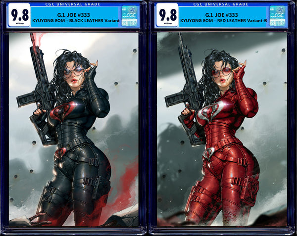 G.I. Joe ARAH 333 Scarlet Tomb Raider Inhyuk Lee Kyu Yong Eom Storm Shadow Snake-Eyes Baroness Transformers Energon Universe Harley Quinn Spider-man  Venom Virgin Variant DC Comics Marvel Comics X-Men Batman East Side Comics Virgin Exclusive cgc signed ss comics