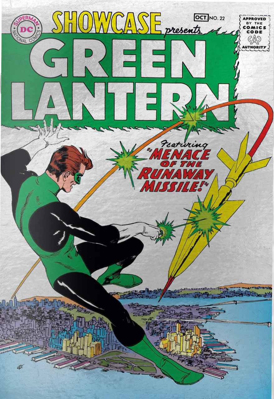 SHOWCASE PRESENTS GREEN LANTERN #22 SDCC EXCL "FOIL" REPRINT VARIANT LTD 300 COPIES