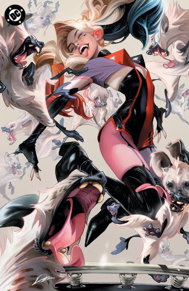 Harley Quinn 55 Alexander Lozano Natali Sanders NYCC Exclusive Absolute Scott Snyder Akira Joker Batgirl Harley Quinn Batman Jim Lee Foil Virgin Variant DC Comics Marvel Comics Spider-man X-Men Batman Joker East Side Comics Virgin Exclusive cgc signed ss comics