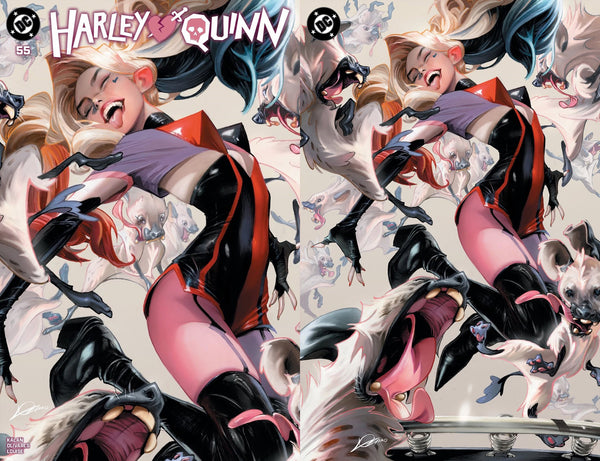Harley Quinn 55 Alexander Lozano Natali Sanders NYCC Exclusive Absolute Scott Snyder Akira Joker Batgirl Harley Quinn Batman Jim Lee Foil Virgin Variant DC Comics Marvel Comics Spider-man X-Men Batman Joker East Side Comics Virgin Exclusive cgc signed ss comics