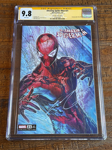 AMAZING SPIDER-MAN #21 CGC SS 9.8 JOHN GIANG SIGNED EXCL VARIANT LIMITED TO 800