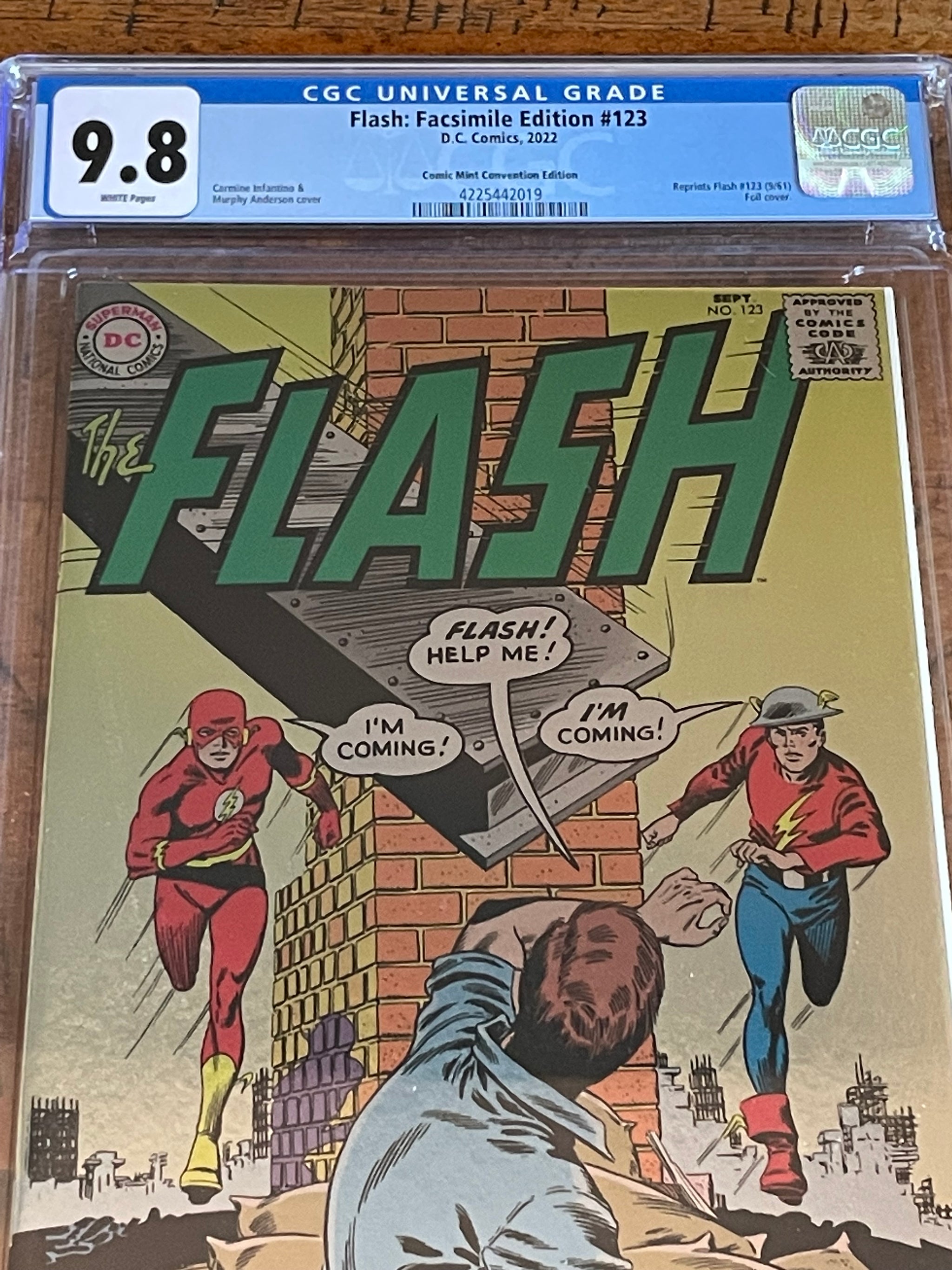 Flash 123 Facsimile online CGC 9.8