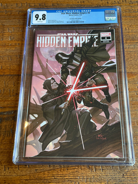 STAR WARS: HIDDEN EMPIRE #4 CGC 9.8 INHYUK LEE EXCL VARIANT LIMITED TO 500 W/ COA