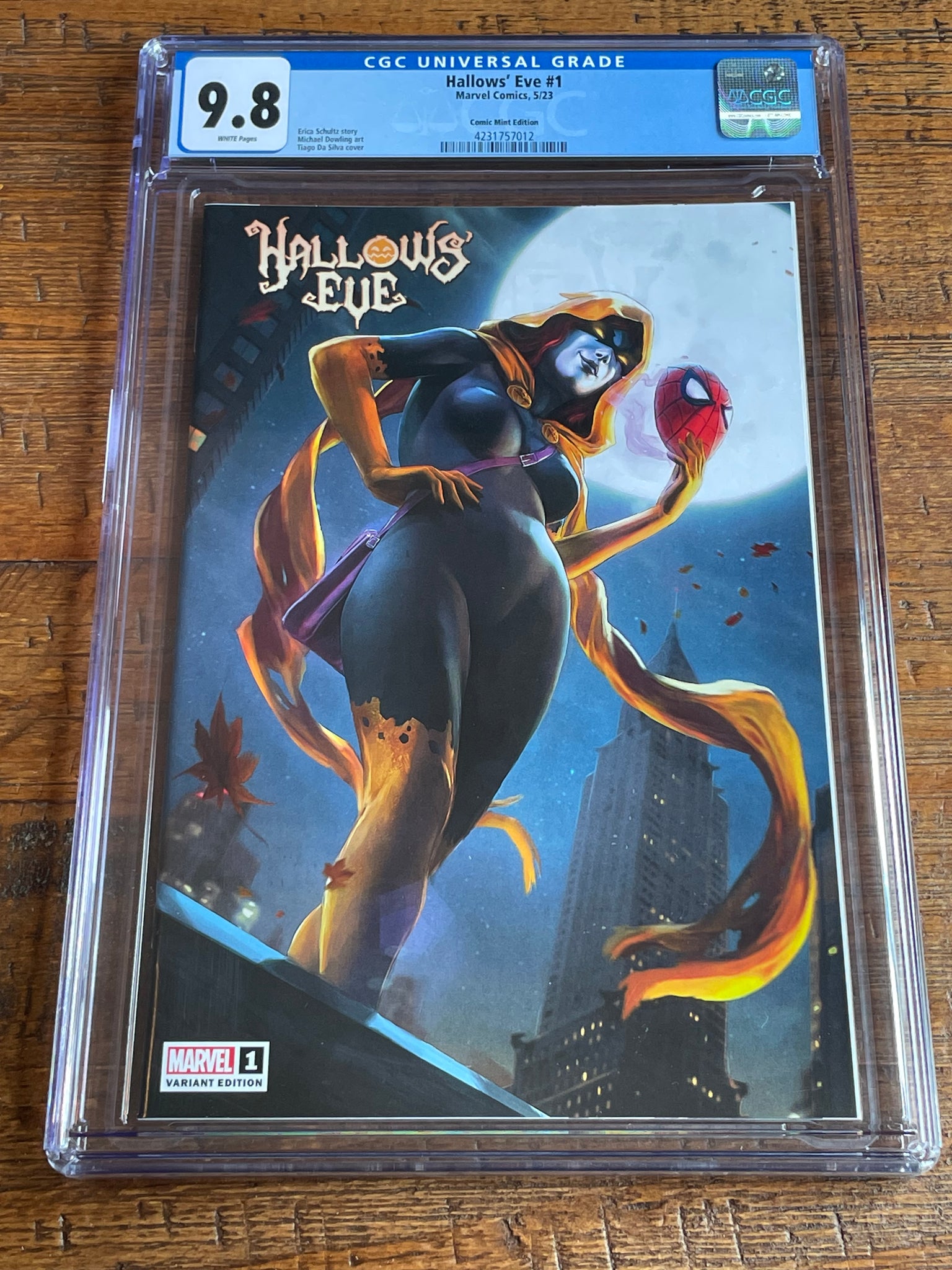 HALLOW'S EVE #1 CGC 9.8 TIAGO DA SILVA EXCL VARIANT LIMITED TO 300