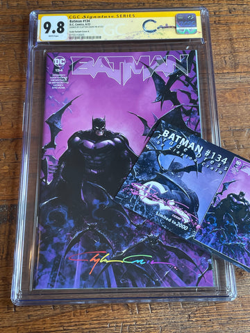 BATMAN #134 CGC SS 9.8 CLAYTON CRAIN INFINITY SIGNED TRADE VARIANT-A LE 2000