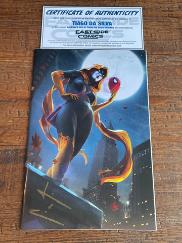 HALLOW'S EVE #1 TIAGO DA SILVA SIGNED COA MEGACON VIRGIN VARIANT