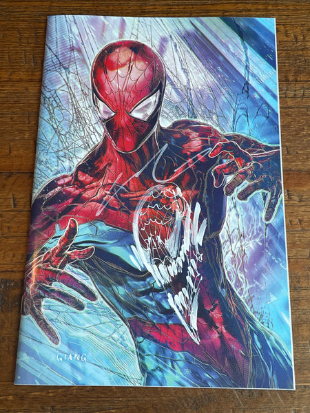 AMAZING SPIDER-MAN #21 JOHN GIANG REMARK SIGNED COA MEGACON VIRGIN VARIANT-B