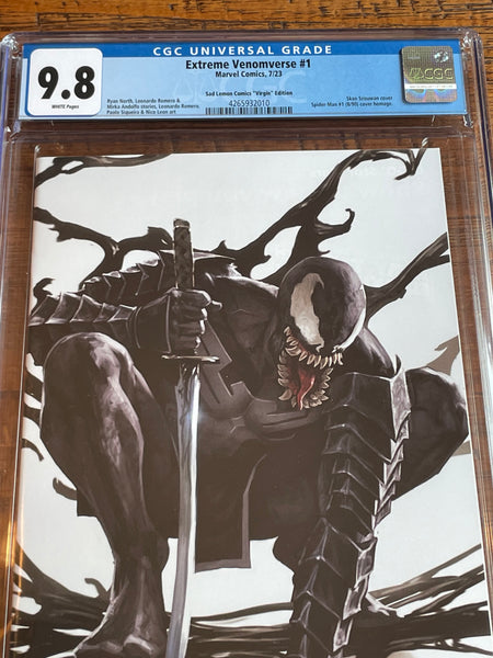 EXTREME VENOMVERSE #1 CGC 9.8 SKAN SRISUWAN MCM LONDON CON "VIRGIN" VARIANT