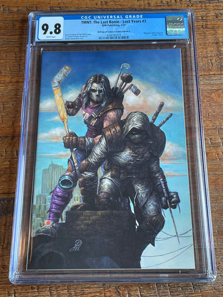 TMNT LAST RONIN LOST YEARS #2 CGC 9.8 DESJARDINS MEGACON VIRGIN VARIANT-A