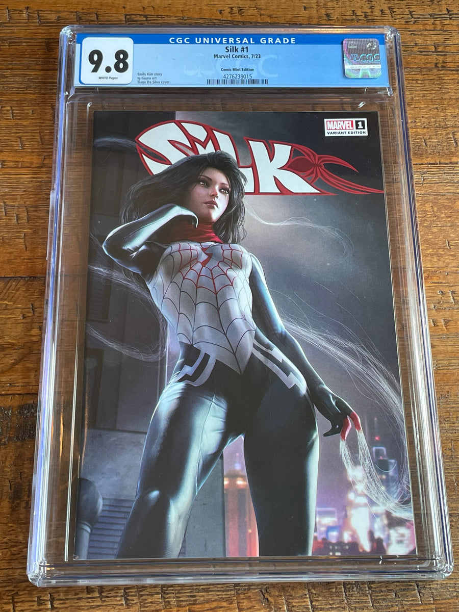 SILK #1 CGC 9.8 TIAGO DA SILVA EXCLUSIVE VARIANT LIMITED TO 500 – East ...