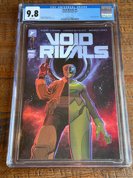 VOID RIVALS #1 CGC 9.8 VARIANT-A IMAGE COMICS KIRKMAN FIRST TRANSFORMERS