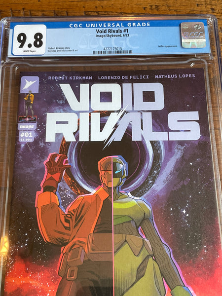 VOID RIVALS #1 CGC 9.8 VARIANT-A IMAGE COMICS KIRKMAN FIRST TRANSFORMERS