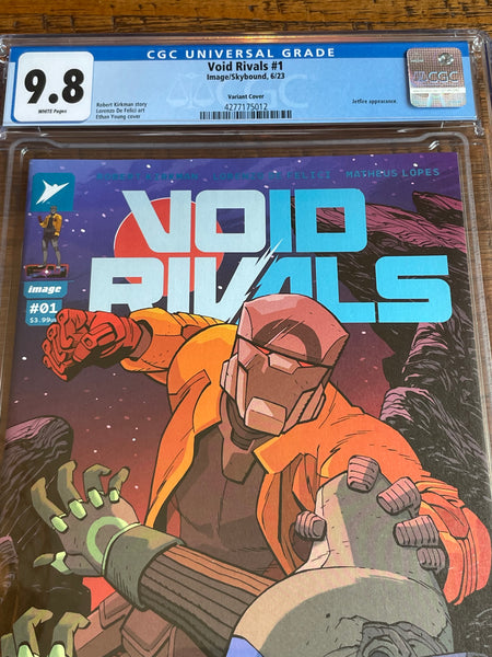 VOID RIVALS #1 CGC 9.8 VARIANT-B IMAGE COMICS KIRKMAN FIRST TRANSFORMERS