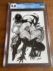 AMAZING SPIDER-MAN #27 CGC 9.8 VILLALOBOS SDCC EXCL "B&W" VIRGIN VARIANT