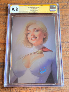 ACTION COMICS #1053 CGC SS 9.8 WILL JACK SIGNED MEGACON FOIL VARIANT-A