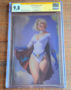 ACTION COMICS #1053 CGC SS 9.8 WILL JACK SIGNED MEGACON FOIL VARIANT-B