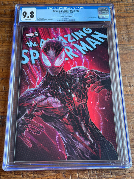 AMAZING SPIDER-MAN #29 CGC 9.8 JOHN GIANG MILES MORALES EXCL VARIANT LIMITED TO 800