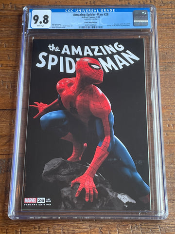 AMAZING SPIDER-MAN #26 CGC 9.8 GRASSETTI ULTIMATE EDITION LIMITED TO 200