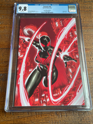 VENOM #23 CGC 9.8 CAFU EXCL "VIRGIN" SPOILER VARIANT LIMITED TO 600