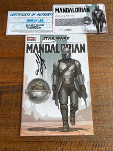 THE MANDALORIAN SEASON-2 #1 INHYUK LEE SIGNED EXCL LIMITED TO 500 W/ COA VARIANT