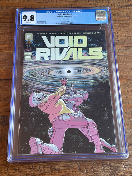 VOID RIVALS #1 CGC 9.8 MATTHEW ROBERTS EXCL LIMITED TO 800 VARIANT 1st TRANSFORMERS!