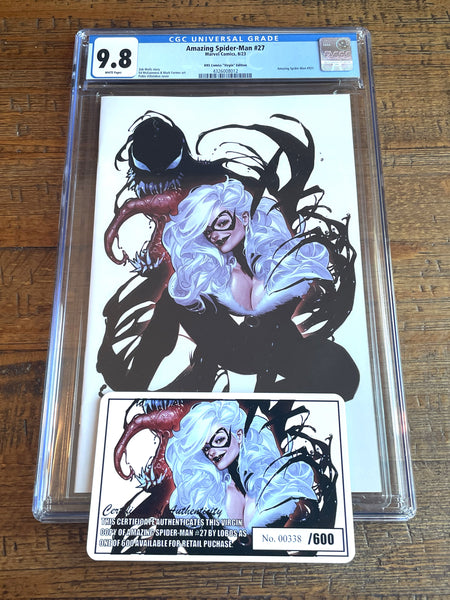 AMAZING SPIDER-MAN #27 CGC 9.8 PABLO VILLALOBOS TRADE & VIRGIN VARIANTS