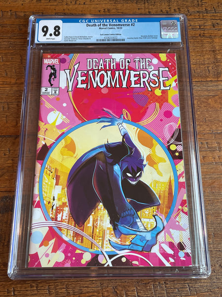 DEATH OF VENOMVERSE #2 CGC 9.8 NICOLETTA BALDARI EXCL VARIANT LIMITED TO 600 1st VENOM-BOY