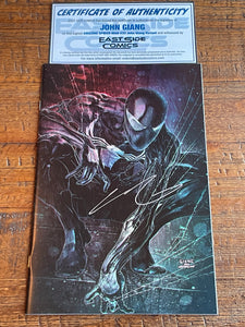 AMAZING SPIDER-MAN #33 JOHN GIANG SIGNED COA NYCC EXCL HOMAGE "VIRGIN" VARIANT-B