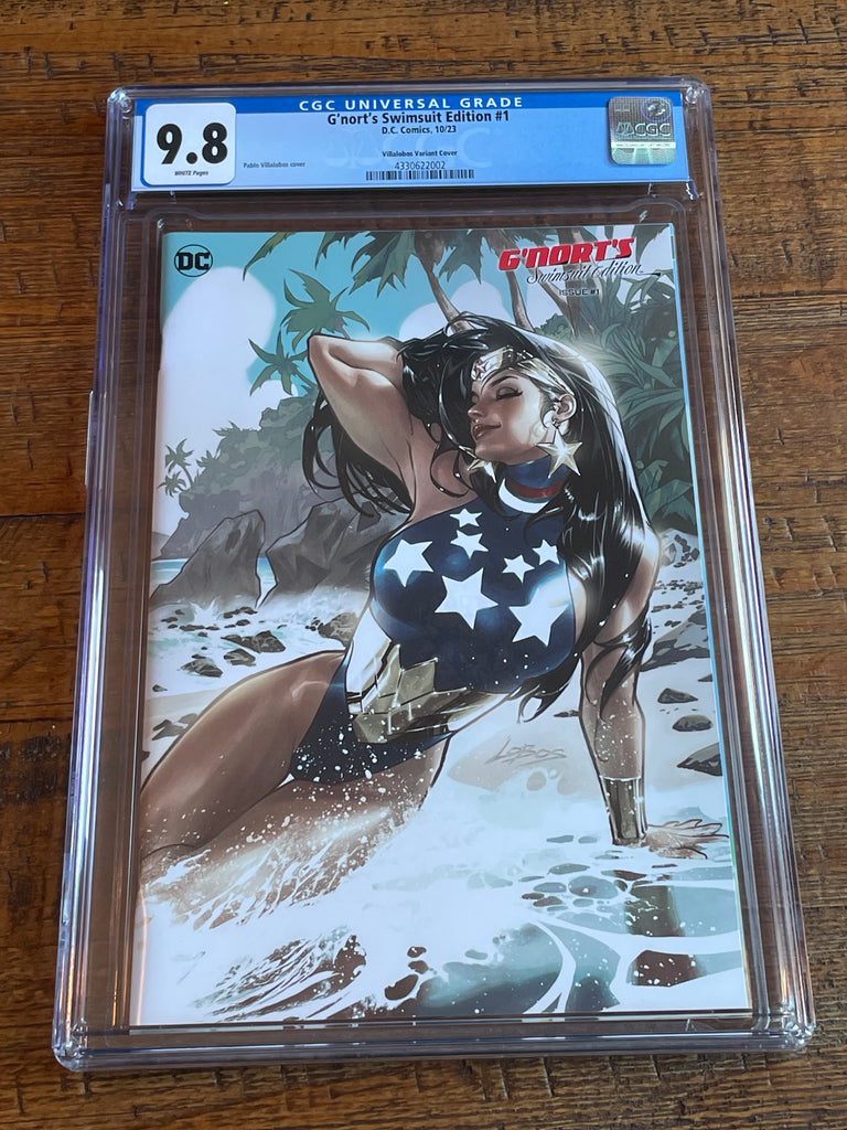 G NORT S ILLUSTRATED SWIMSUIT EDITION 1 CGC 9.8 LOBOS 1 25 WONDER WOMAN VARIANT