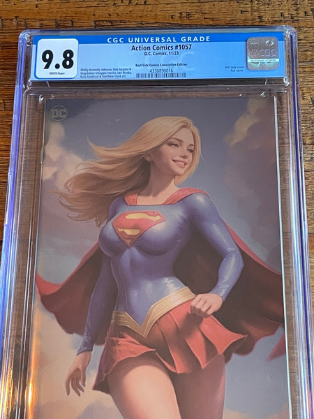 ACTION COMICS #1057 CGC 9.8 WILL JACK NYCC EXCL "FOIL" VIRGIN VARIANT-C