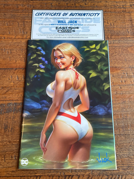 G'NORT'S ILLUSTRATED SWIMSUIT EDITION #1 WILL JACK SIGNED COA TRADE & VIRGIN VARIANT OPTIONS